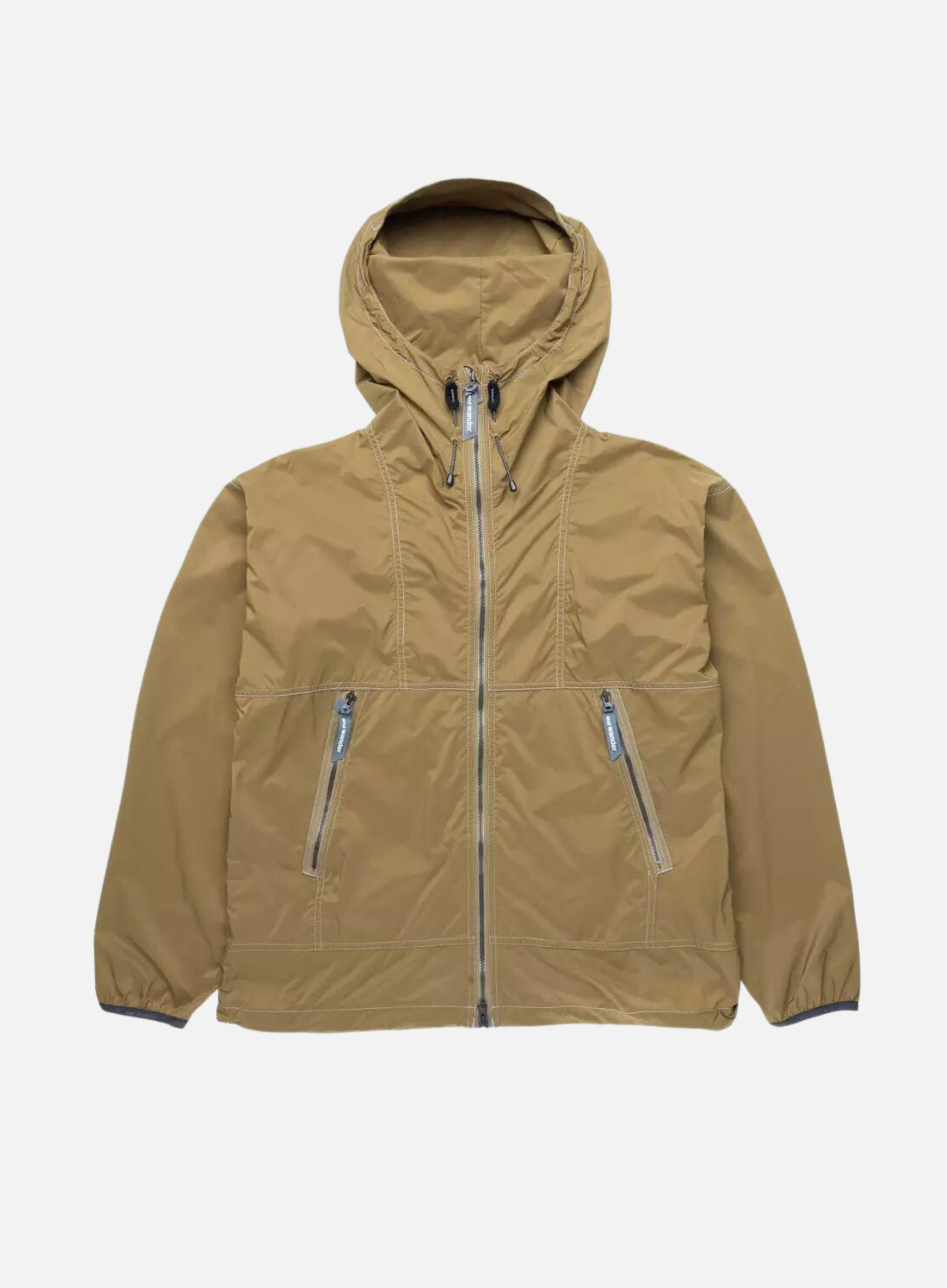 and Wander Pertex Wind Jacket (Beige) — Cafeteria Media and Wander Pertex Wind Jacket (Beige) — Cafeteria Media